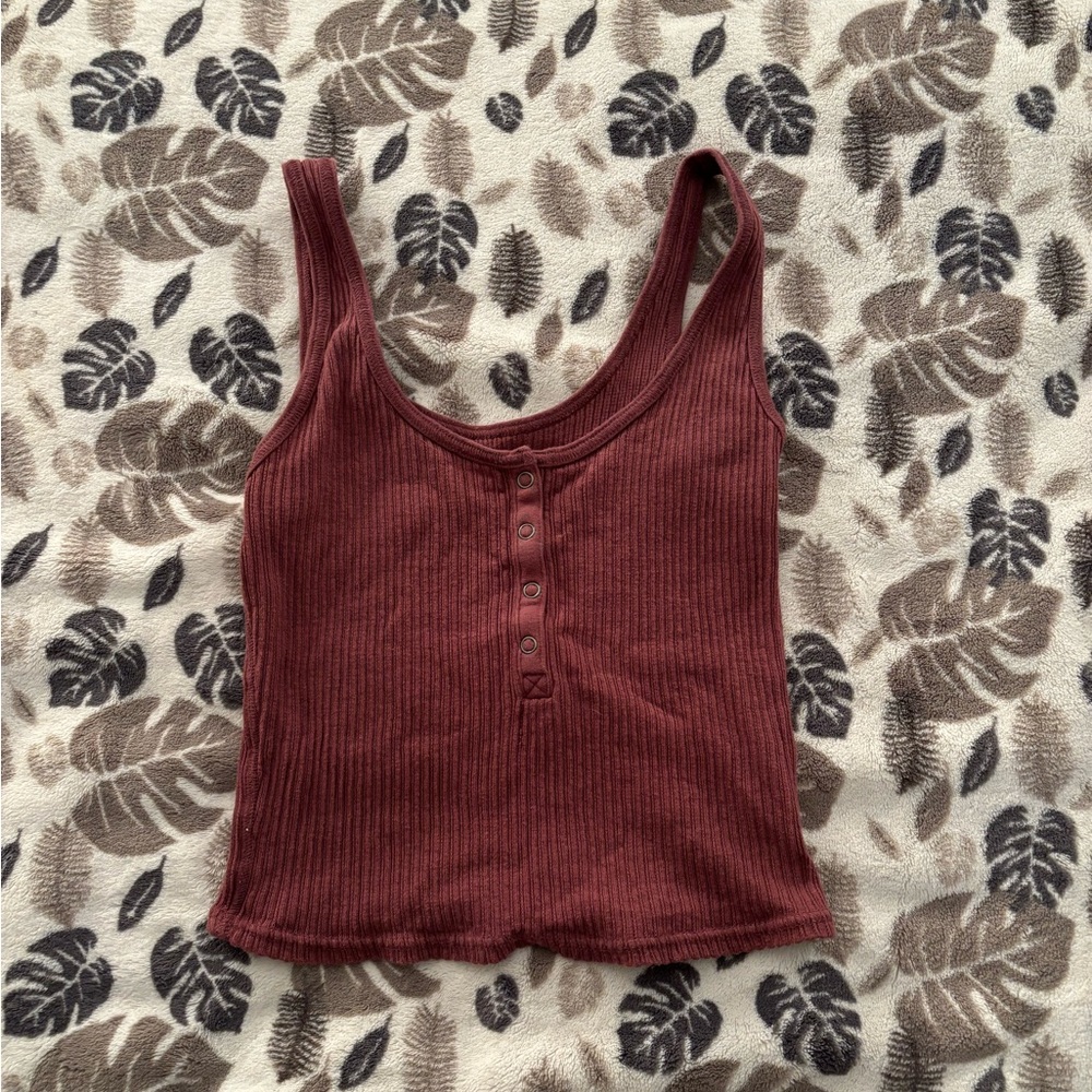Cropped tank top. S.